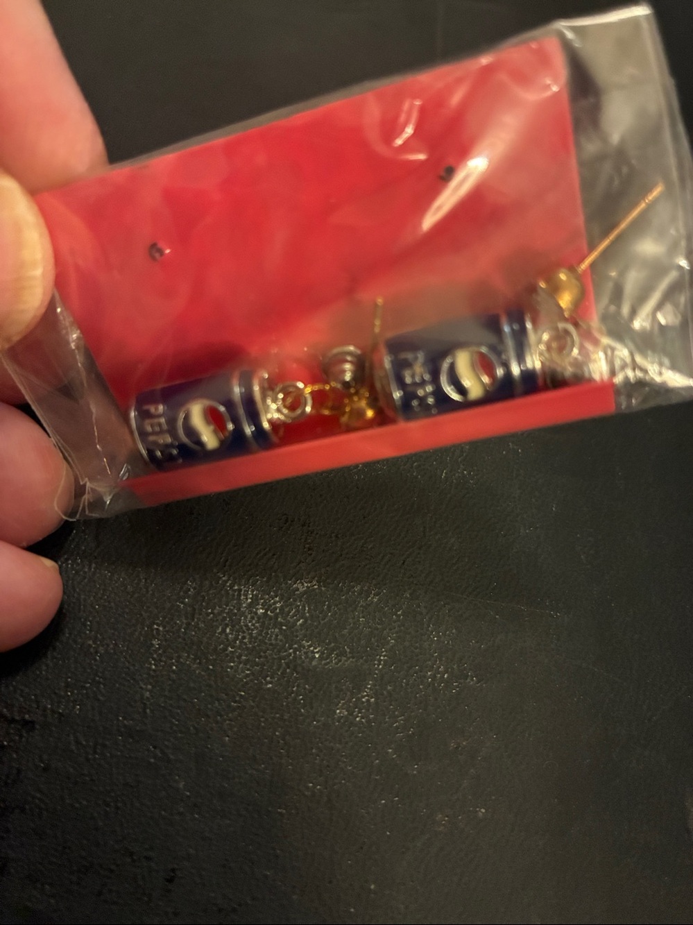 Pepsi Post Earrings. if you love Pepsi ? Well here you go!
NWT